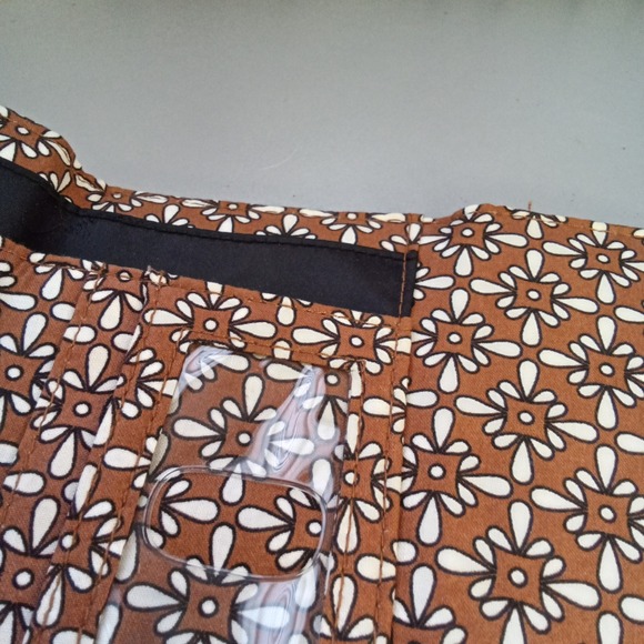Vera Bradley Brown Paisley‎ Wallet Snap Closure Quilted - Picture 4 of 10